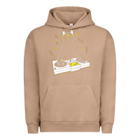 Pigment Burro cat dj Urban Hoodie - artisFamous