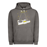 Pigment Tornado cat dj Urban Hoodie - artisFamous