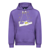 Tulip cat dj Urban Hoodie - artisFamous