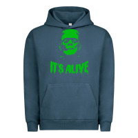 Pigment Midnight Navy frankenstein Urban Hoodie - artisFamous