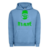 Pigment Pebble Blue frankenstein Urban Hoodie - artisFamous