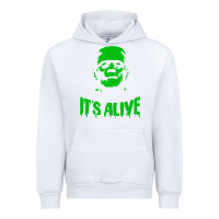 White frankenstein Urban Hoodie - artisFamous