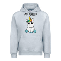 Heather Grey so manly funny unicorn Urban Hoodie - artisFamous