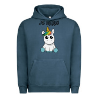 Pigment Midnight Navy so manly funny unicorn Urban Hoodie - artisFamous