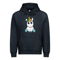 Navy so manly funny unicorn Urban Hoodie - artisFamous