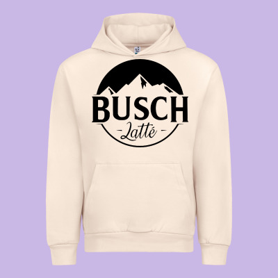 Busch Latte Urban Hoodie Designed By Artisfamous