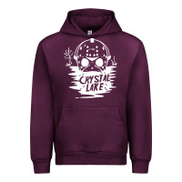 Mauve Wine camp crystal lake sweatshirt Urban Hoodie - artisFamous