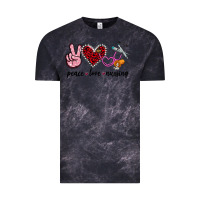 Cloud Black peace love nursing Vintage Tee - Jasminsmagicworld