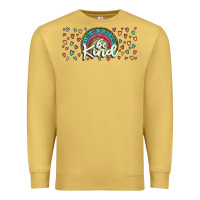 Antique Gold be kind Premium Sweatshirt - JahusDesignShop