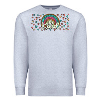 Heather Grey be kind Premium Sweatshirt - JahusDesignShop