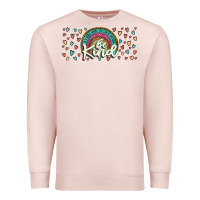 Pale Pink be kind Premium Sweatshirt - JahusDesignShop