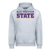 Heather Grey blue mountain state Urban Hoodie - artisFamous
