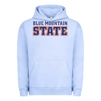 Pigment Grape Ice blue mountain state Urban Hoodie - artisFamous