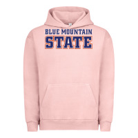 Pigment Salmon blue mountain state Urban Hoodie - artisFamous