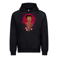 Black Black Betty Boop Urban Hoodie - artisFamous