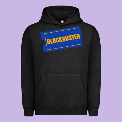 Blockbuster Ticket Urban Hoodie Designed By Artisfamous