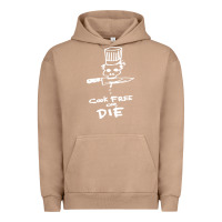 Pigment Burro bourdain cook free or die Urban Hoodie - artisFamous