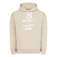 Pigment French Oak bourdain cook free or die Urban Hoodie - artisFamous