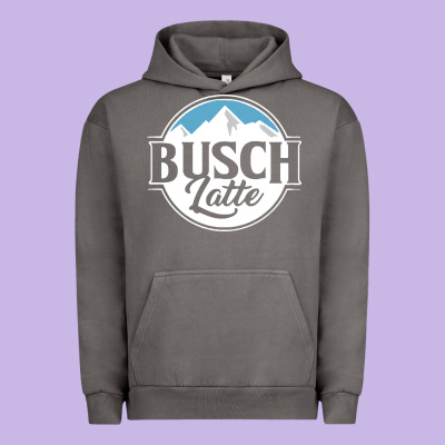 Busch Latte Urban Hoodie Designed By Artisfamous
