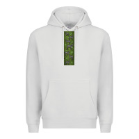 Dove Grey zebra Premium Hoodie - LillyAllenDesigns