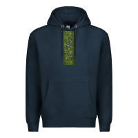 Navy zebra Premium Hoodie - LillyAllenDesigns