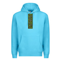 Ocean Blue zebra Premium Hoodie - LillyAllenDesigns