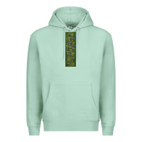 Seafoam zebra Premium Hoodie - LillyAllenDesigns