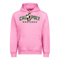 Fuchsia Pink cal poly mustangs Urban Hoodie - artisFamous