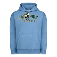 Pigment Pebble Blue cal poly mustangs Urban Hoodie - artisFamous