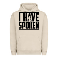 Pigment French Oak this is the way spoken Urban Hoodie - artisFamous