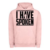Pigment Salmon this is the way spoken Urban Hoodie - artisFamous
