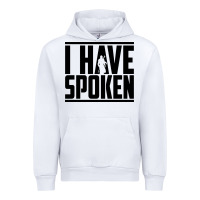 White this is the way spoken Urban Hoodie - artisFamous