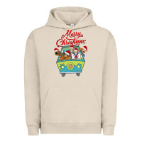Pigment French Oak Scooby Doo merry christmas Urban Hoodie - artisFamous