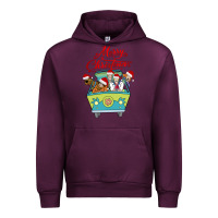 Mauve Wine Scooby Doo merry christmas Urban Hoodie - artisFamous