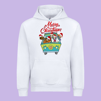 Scooby Doo Merry Christmas Urban Hoodie Designed By Artisfamous