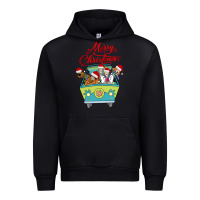 Black Scooby Doo merry christmas Urban Hoodie - artisFamous