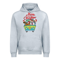 Heather Grey Scooby Doo merry christmas Urban Hoodie - artisFamous