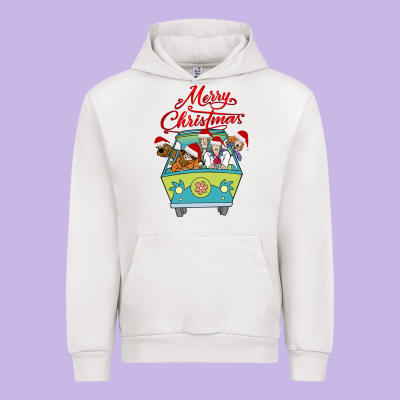 Scooby Doo Merry Christmas Urban Hoodie Designed By Artisfamous