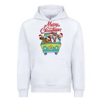 White Scooby Doo merry christmas Urban Hoodie - artisFamous