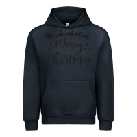 Navy merry christmas Urban Hoodie - artisFamous