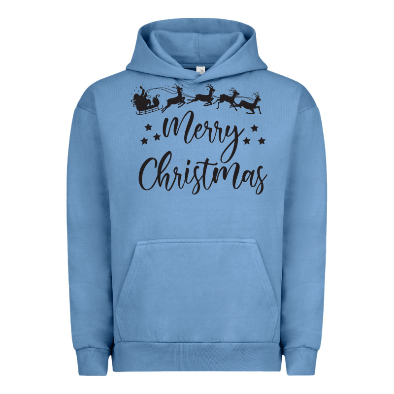 Merry Christmas Urban Hoodie by artisFamous | Teevron