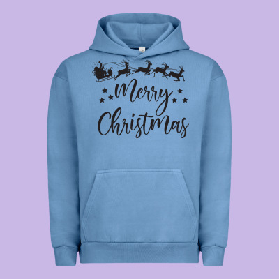 Merry Christmas Urban Hoodie Designed By Artisfamous