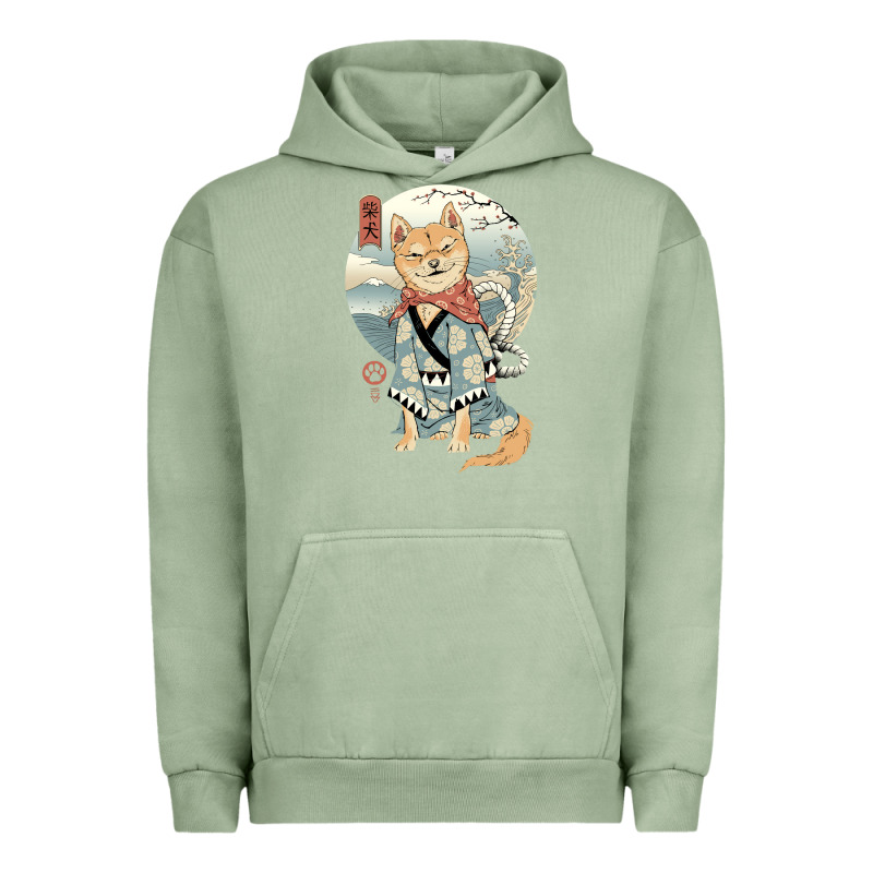 Shiba Inu Dog Japan Urban Hoodie by artisFamous | Teevron