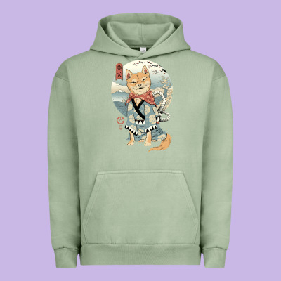 Shiba Inu Dog Japan Urban Hoodie Designed By Artisfamous