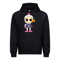 Black bomberman Urban Hoodie - artisFamous