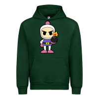 Forest Green bomberman Urban Hoodie - artisFamous