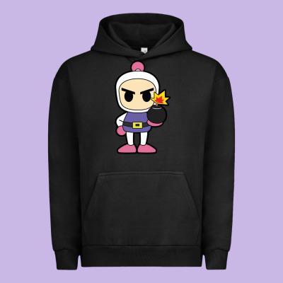 Bomberman Urban Hoodie Designed By Artisfamous