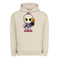 Pigment French Oak bomberman Urban Hoodie - artisFamous