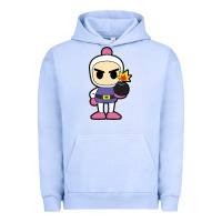 Pigment Grape Ice bomberman Urban Hoodie - artisFamous