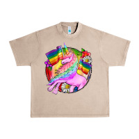 French Oak Pride unicorn Urban Heavy Tee - FaDigitalArtStudio